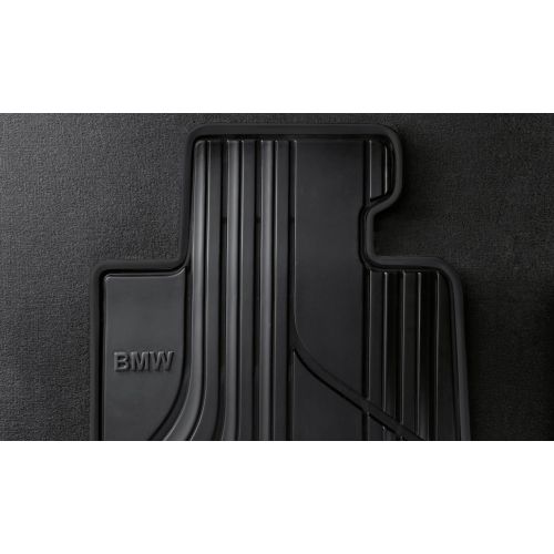  BMW 51472339809 Basic Line All-Weather Floor Mats for F30, F31, F34 3 Series (Set of 2 Front Mats)