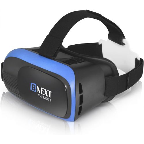  [아마존베스트]BNEXT VR Headset for iPhone & Android Phone - Universal Virtual Reality Goggles Ver2.0 - Play Your Best Mobile Games 360 Movies With Soft & Comfortable New 3D VR Glasses | + Adjustable E