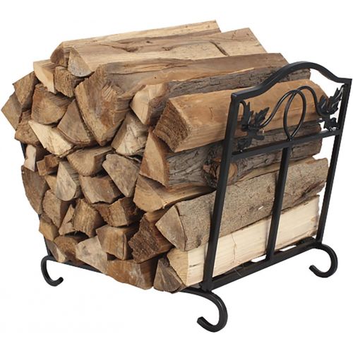  BNFD Heavy Duty Firewood Racks for Outside, Foldable Fireplace Log Holder, Fire Pit Stove Curved Wood Stand for Firewood, Indoor Decor