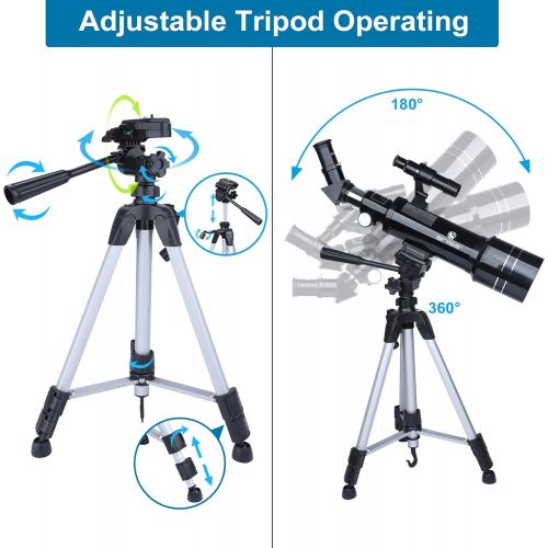  [아마존베스트]BNISE Telescope for astronomy for beginners and children.