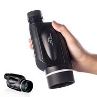 BNISE 13x50 Monocular Telescope, High Power for Rangefinder with Reticle, Bright and Clear Range of View with Bak4 Prism, Simple Focusing System, Waterproof, Fogproof, for Adults B