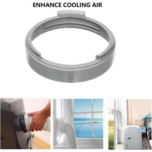  BNYTXV Exhaust Duct Interface, 5.9inch Dia Exhaust Duct Hose Adapter Connector for Portable Air Conditioner (Round Interface)