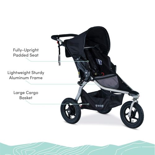  BOB Gear Rambler Jogging Stroller, Black