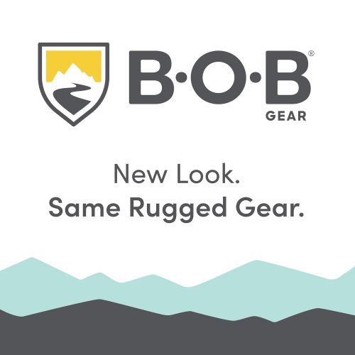  [아마존베스트]BOB Gear Rambler Jogging Stroller | Smooth Ride Suspension + Easy Fold + XL Canopy Coverage, Black [New Logo]