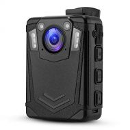 BOBLOV DMT204 64GB Body Camera IP65 Waterproof Body Camera Bulit-in SD Card 64GB 8Hours Recording Wearable Body Mounted Camera Support Night Vision and 3 Colors LED Indicator Body