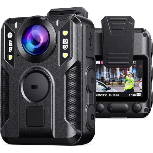  BOBLOV M6 Body Camera with GPS Funtion, 1440P 64GB HD Police Body Camera for Lawenforcement, Support 8hours Recording Police Body Camera Lightweight and Portable Easy to Operate (6