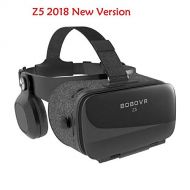BOBOVR Z5 New Version Virtual Reality 3D Glasses for iPhone Samsung Xiaomi Smartphones FOV 120 Degrees VR Stereo Box (with Global Remote)