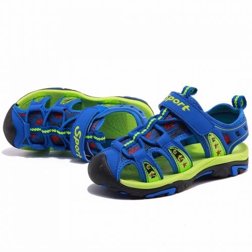  BODATU Boys and Girls Summer Outdoor Beach Sports Closed-Toe Sandals(Toddler/Little Kid/Big Kid)