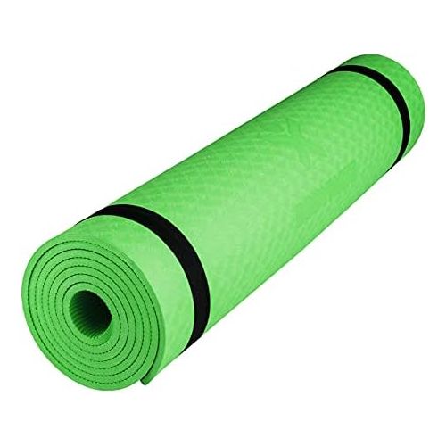  [아마존베스트]BODYMATE Premium 6 mm Yoga Mat, Tested for Harmful Substances, Free from Phthalates, BPA and Heavy Metals, Functional Training Mat for Fitness, Yoga and Pilates, 183 x 61 cm