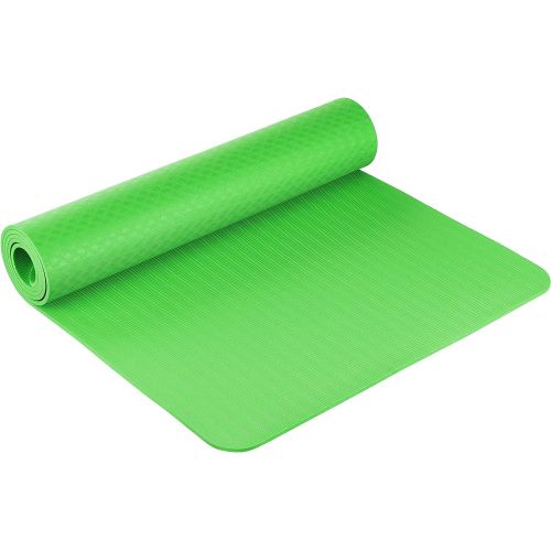  [아마존베스트]BODYMATE Premium 6 mm Yoga Mat, Tested for Harmful Substances, Free from Phthalates, BPA and Heavy Metals, Functional Training Mat for Fitness, Yoga and Pilates, 183 x 61 cm
