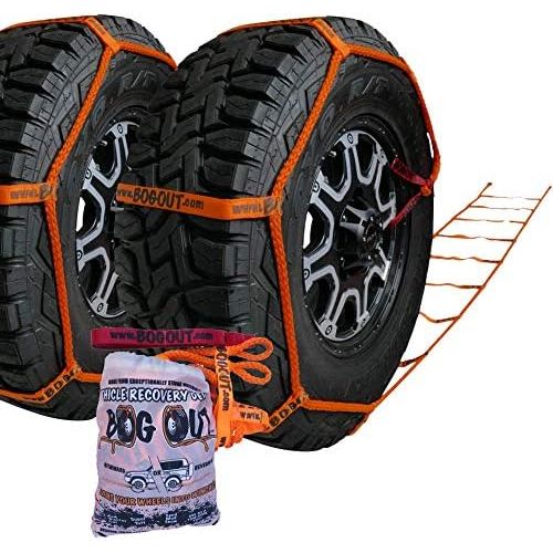  New. Vehicle Recovery Kit with Strap. Twin Pack by BOG Out. 4x4 Recovery Gear for Offroad Recovery. Turn Your Wheels into a Winch.