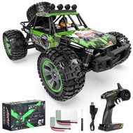 BOIFUN RC Cars, Remote Control Trucks 1:10 Scale 4WD 48+km/h Fast High-Speed Off-Road Monster RC Trucks with 1800mAh Rechargeable Battery x2, 45+ Mins Play, Toy Gift for Adults Kid