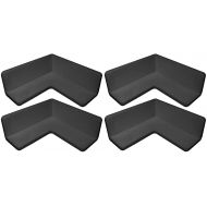 BOINGSAFETY.COM Boing Safety 2D Jumbo Corner Guards (4 Pack) (Black)