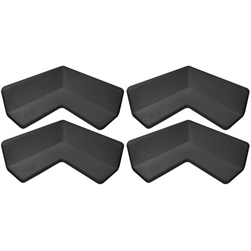  BOINGSAFETY.COM Boing Safety 2D Jumbo Corner Guards (4 Pack) (Black)