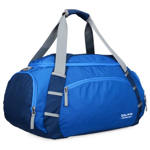  BOLANG Water Resistant Travel Duffel Tote Carry on Luggage Weekender Bag 8833 (One Size, Blue)