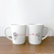 /BOLDLOFT Boyfriend Gift, Husband Gift, Valentines Day Gift for Him, His and Hers Mugs, Couple Coffee Mugs, Couple Gift Set, Anniversary Gift BoldLoft