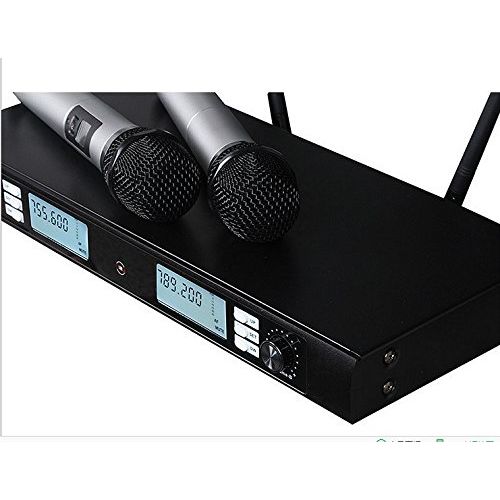  BOLY Boly Mike 2900 Pro UHF Professsional Dual Wireless Microphone Karaoke DJ Vocal System