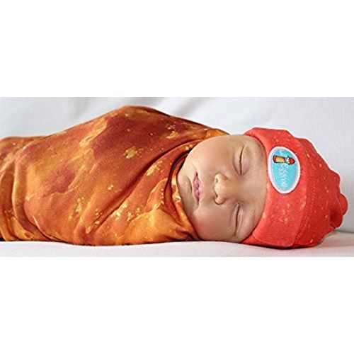  BON VIVANT BABY INC BON VIVANT BABY - Newborn Swaddle Blanket & Matching Baby Hat Set - LilEggroll