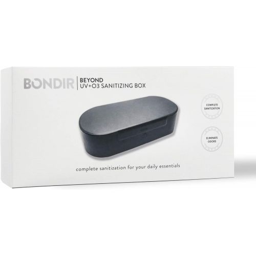  Bondir Massage Gun R2 Percussive Massager + Bondir Beyond UV+O3 Sanitizer Box (Black)