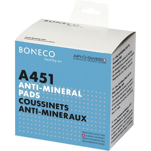  Visit the BONECO Store BONECO A451 Anti-Mineral Pads for Steam Humidifiers, 6 pack