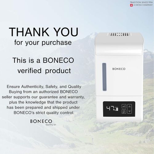  BONECO Digital Steam Humidifier S250 w Cleaning Mode