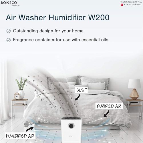  BONECO 2-in-1 Air Washer W200 - Humidifier & Purifier