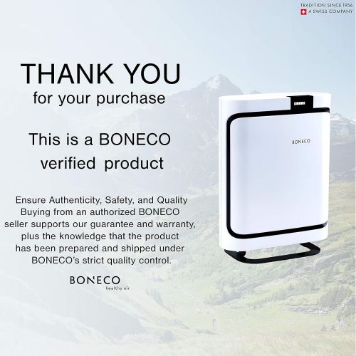  BONECO Air Purifier P400 with HEPA & Activated Carbon Filter