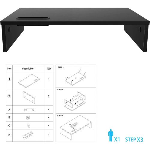  [아마존베스트]BONTEC 1home notebook stand, laptop stand for computer desk