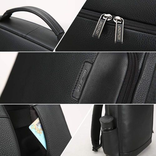  [아마존 핫딜] [아마존핫딜]BOPAI Travel Business Backpack Men 15.6 inch Laptop USB Water-Resistant Rucksack Black