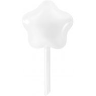 Strawberry Pipettes, BOROLA Liquor Injectors Plastic Pipettes Squeeze Dropper Disposable 4ml Mini Flavor Injector for Chocolate Strawberries Ice Cream Mini Cakes (50 Pcs, Star Shap