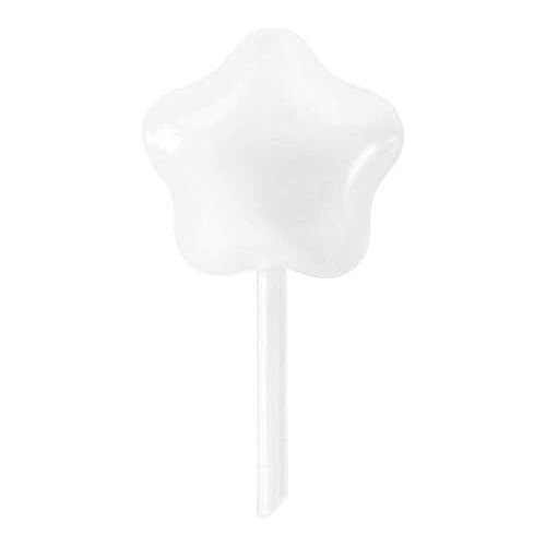  [아마존베스트]Strawberry Pipettes, BOROLA Liquor Injectors Plastic Pipettes Squeeze Dropper Disposable 4ml Mini Flavor Injector for Chocolate Strawberries Ice Cream Mini Cakes (50 Pcs, Star Shap