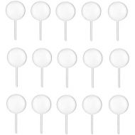 [아마존베스트]Strawberry Pipettes, BOROLA Liquor Injectors Plastic Pipettes Squeeze Dropper Disposable 4ml Mini Flavor Injector for Chocolate Strawberries Ice Cream Mini Cakes (50 Pcs, Round Sha