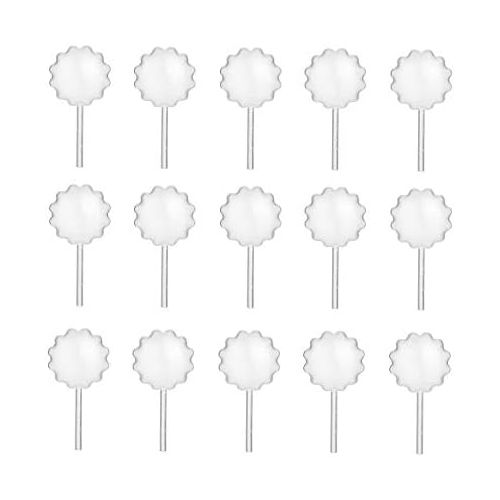  [아마존베스트]Strawberry Pipettes, BOROLA Liquor Injectors Plastic Pipettes Squeeze Dropper Disposable 4ml Mini Flavor Injector for Chocolate Strawberries Ice Cream Mini Cakes (50 Pcs, Flower Sh