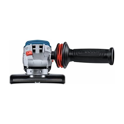  BOSCH GWS18V-10N 18V Brushless 4-1/2 - 5 In. Angle Grinder with Slide Switch (Bare Tool), Black