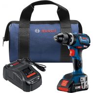 Bosch GSB18V-535CB15-RT 18V Lithium-Ion Brushless 1/2 in. Cordless Hammer Drill Driver Kit (4 Ah) (Renewed)