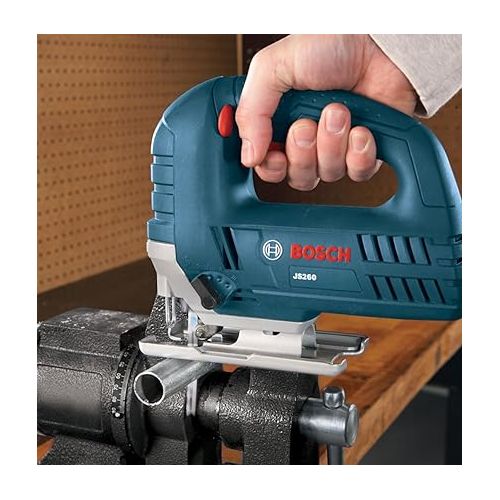  BOSCH JS260 120-Volt Top-Handle Jigsaw,Blue,6.0 Amp