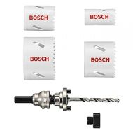 BOSCH HBSLKIT 7 pc. SpinLOCK Universal Hole Saw Kit