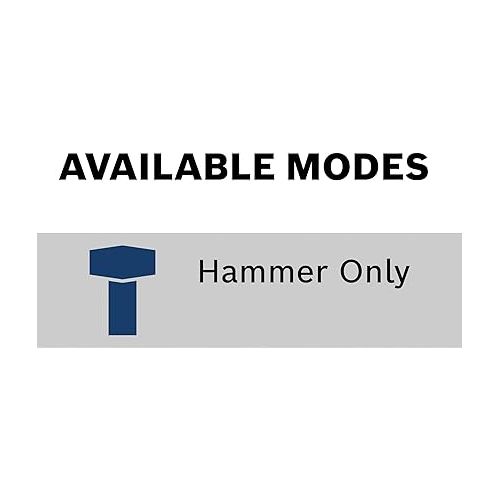  BOSCH 11321EVS Demolition Hammer - 13 Amp 1-9/16 in. Corded Variable Speed SDS-Max Concrete Demolition Hammer with Carrying Case