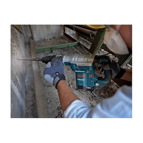  BOSCH 11321EVS Demolition Hammer - 13 Amp 1-9/16 in. Corded Variable Speed SDS-Max Concrete Demolition Hammer with Carrying Case