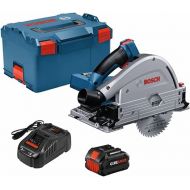 BOSCH GKT18V-20GCL14 PROFACTOR™ 18V Connected-Ready 5-1/2 In. Track Saw Kit with (1) CORE18V® 8 Ah High Power Battery