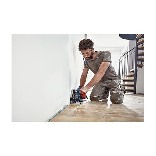  BOSCH GKT18V-20GCL14 PROFACTOR™ 18V Connected-Ready 5-1/2 In. Track Saw Kit with (1) CORE18V® 8 Ah High Power Battery