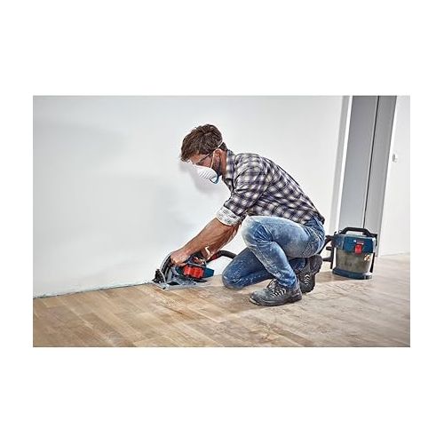  BOSCH GKT18V-20GCL14 PROFACTOR™ 18V Connected-Ready 5-1/2 In. Track Saw Kit with (1) CORE18V® 8 Ah High Power Battery