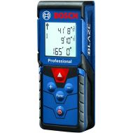 BOSCH GLM165-40 BLAZE 165 Ft Laser Distance Measure, Includes 2 AAA Batteries, Hand Strap, Target Cards, & Pouch