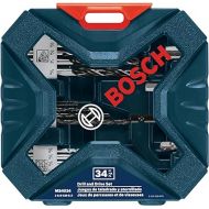 BOSCH MS4034 34-Piece Drill and Drive Bit Set , Black