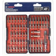 BOSCH T4047L 47-Piece High-Carbon Steel Hex Shank Screwdriver Bit Assorted Set