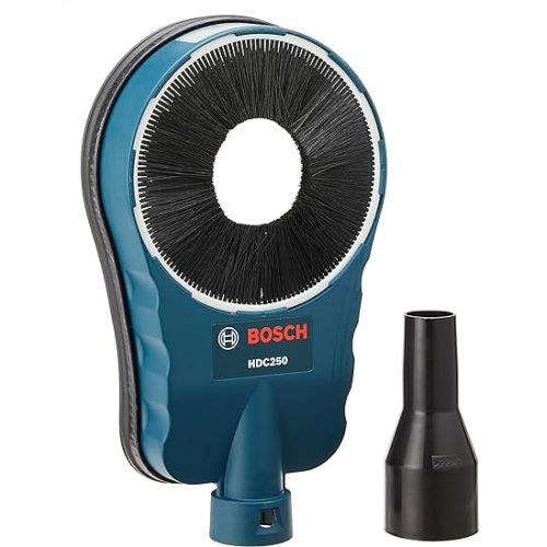  BOSCH HDC250 SDS-Max Hammer Dust Collection Attachment, Blue