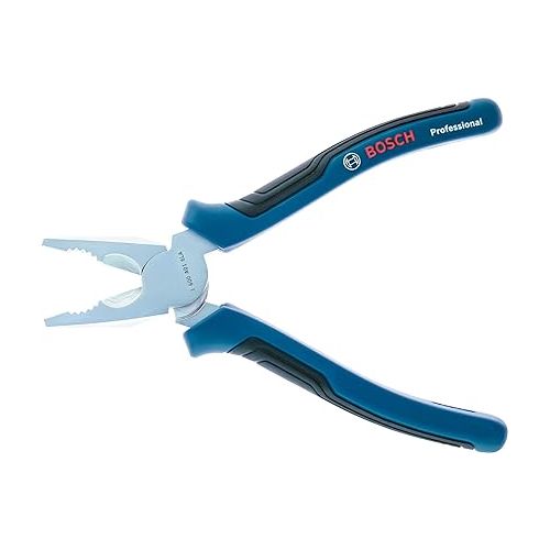  Bosch Professional Three-Part Pliers Set (Combination Pliers, Needle-Nose Pliers and Side Cutters, with L-BOXX Inlay)