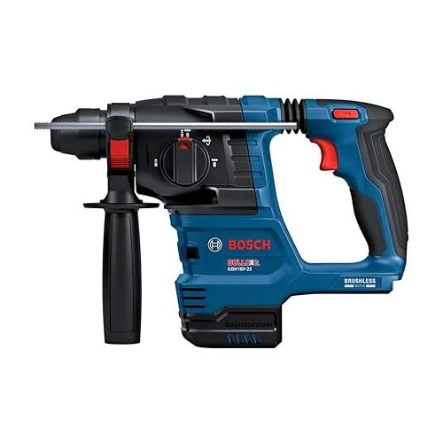  BOSCH GBH18V-22N 18V Brushless SDS-plus® Bulldog™ 3/4 In. Rotary Hammer (Bare Tool)