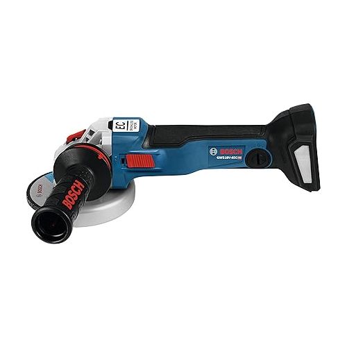  BOSCH 18V EC Brushless Connected-Ready 4.5 In. Angle Grinder (Bare Tool) GWS18V-45CN