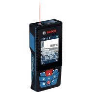 BOSCH GLM400CL 400 Ft BLAZE Outdoor Connected Laser Measure, Includes 1.0 Ah 3.7V Lithium-Ion Battery & Charger, Micro USB Cable, Hand Strap, & Pouch